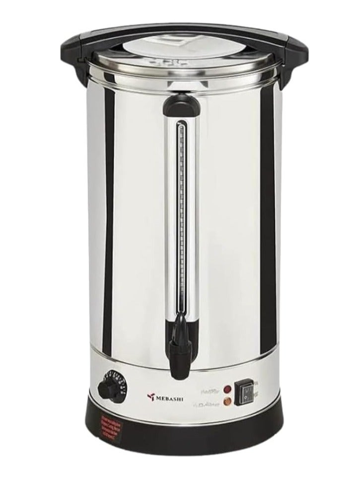 MEBASHI 35L Electric Water Boiler, Mirror Polished, Automatic Keep Warm,(2500W) Temperature Control 30-110°C (ME-WB350)