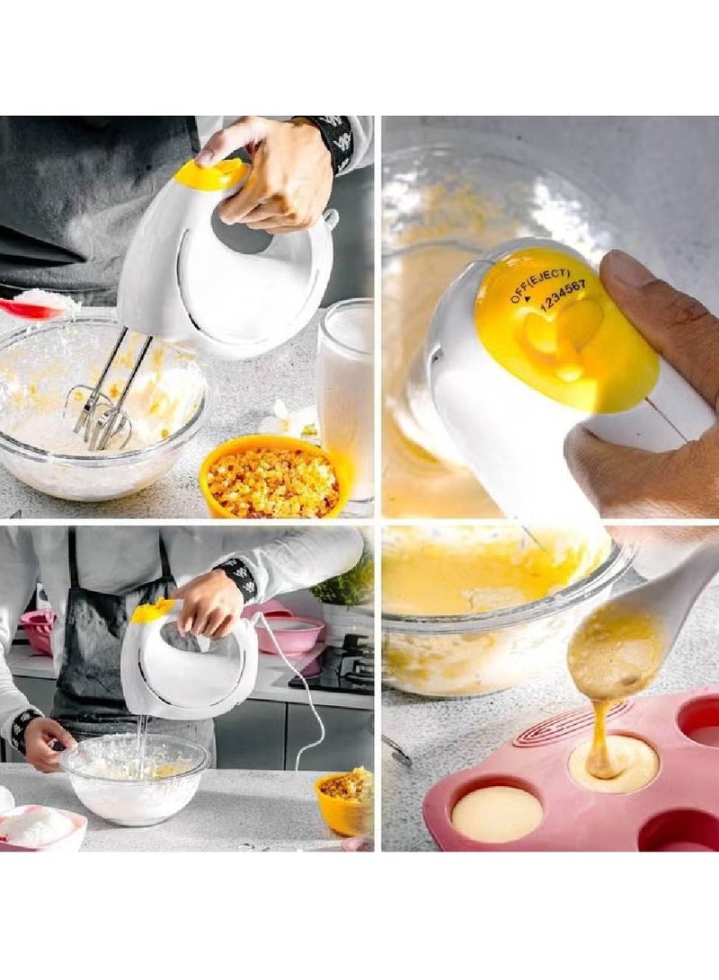 Professional Electric Handheld Food Collection Hand Mixer For Baking 7 Speed Function 150W Hand Mixer