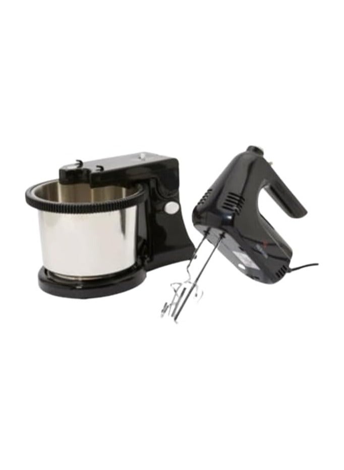 MEBASHI 3L Stand Bowl Mixer, 5 Speeds, Stainless Steel, (ME-SBM1006SS)(250W)