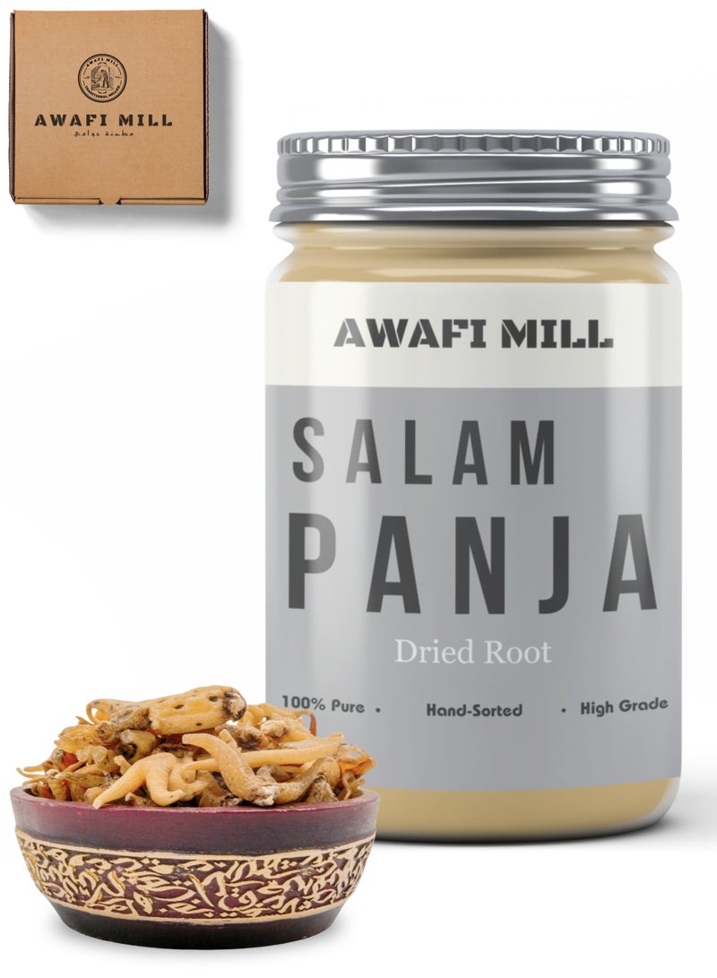 Original Yellow Salam Panja Hatta Haddi | 100% Natural Salab Panja | Sacred Himalayan Root