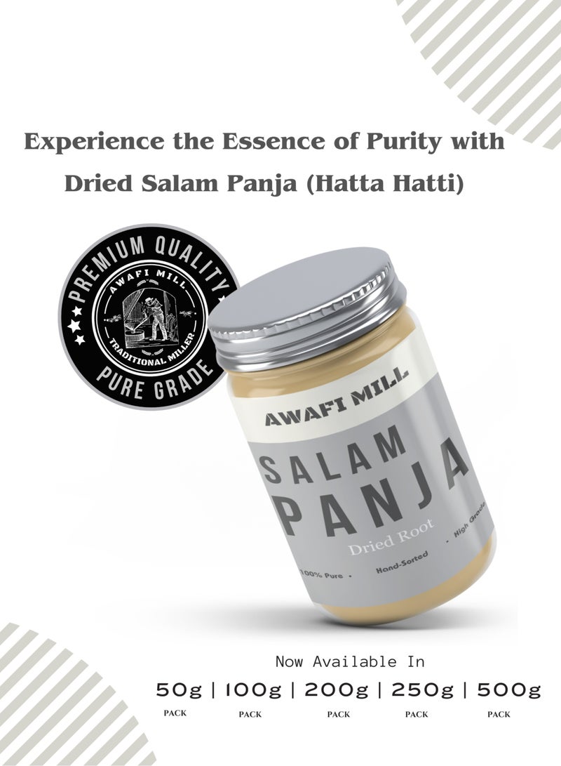Original Yellow Salam Panja Hatta Haddi | 100% Natural Salab Panja | Sacred Himalayan Root