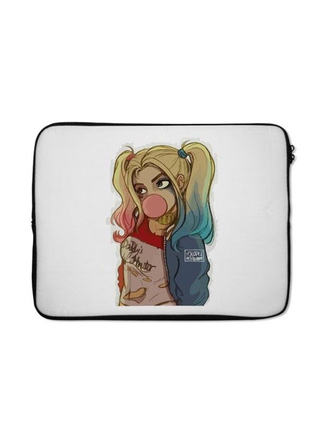 Harley Quinn Printed Laptop Sleeve