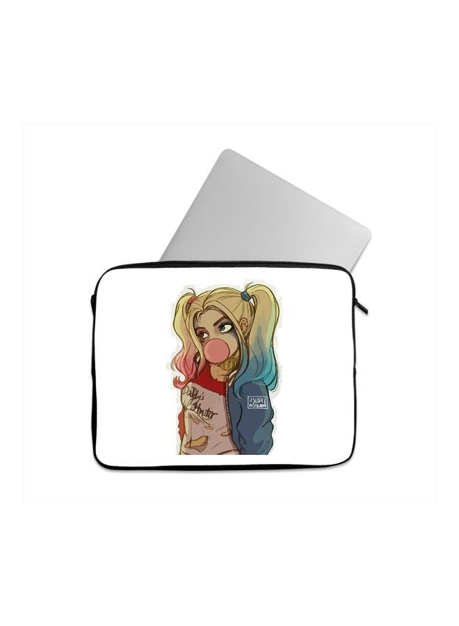 Harley Quinn Printed Laptop Sleeve