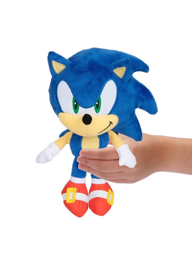 Plush 9 Inch Modern Sonic Collectible Toy