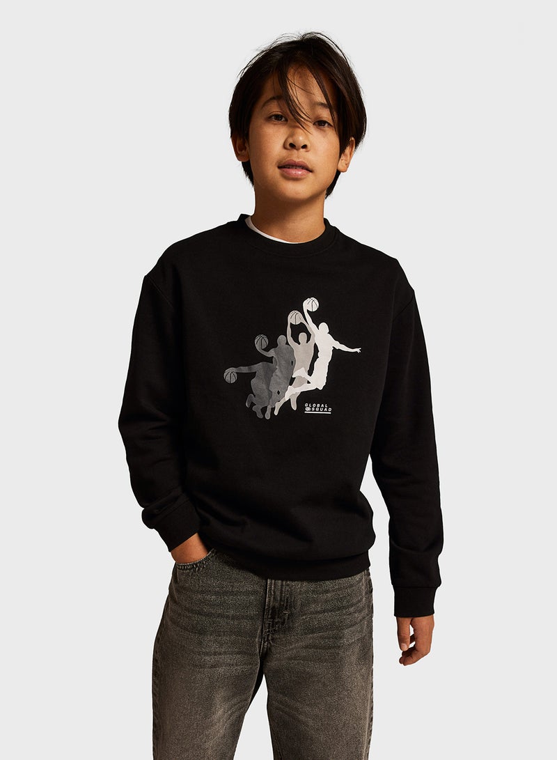 Printed Sweatshirt