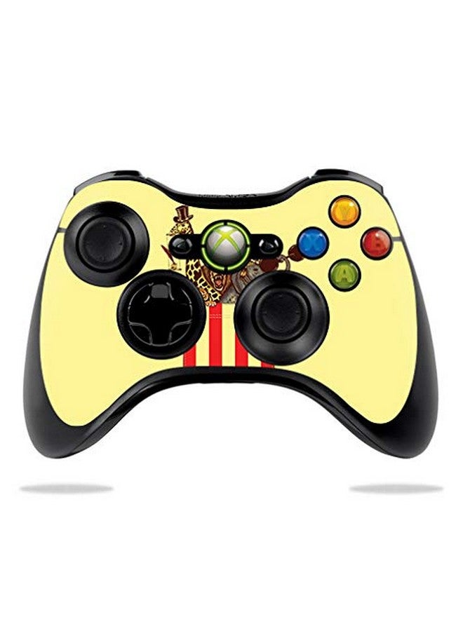 Mightyskins Skin Compatible With Microsoft Xbox 360 Controller Pocket Circus | Protective, Durable, And Unique Vinyl Decal Wrap Cover | Easy To Apply, Remove, And Change Styles | Made In The Usa