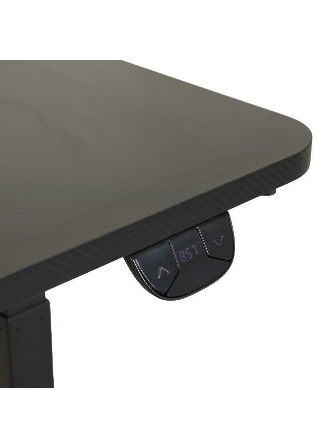 Odie Gaming Desk With Electric Height Adjustable - Black