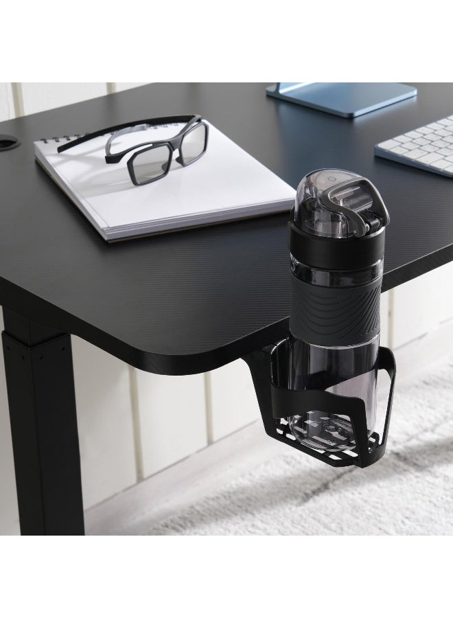 Odie Gaming Desk With Electric Height Adjustable - Black