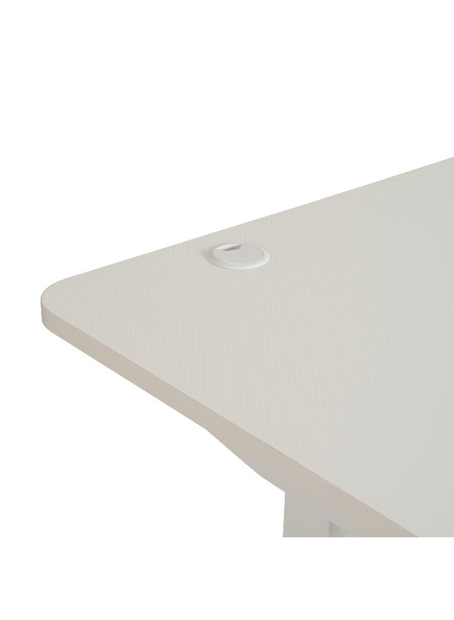 Odie Gaming Desk With Electric Height Adjustable - White