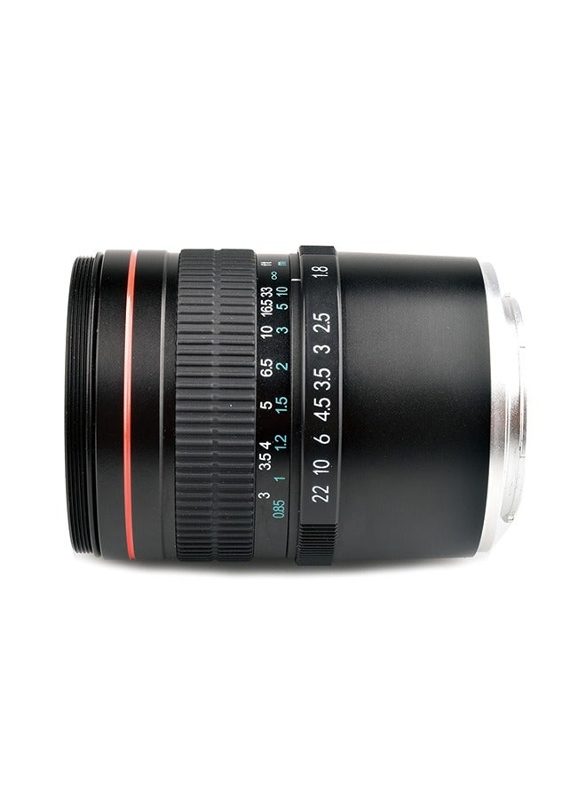 85mm F1.8 Large Aperture Prime Portrait Lens – Full-Frame Manual Focus for Sony E-Mount Mirrorless Cameras