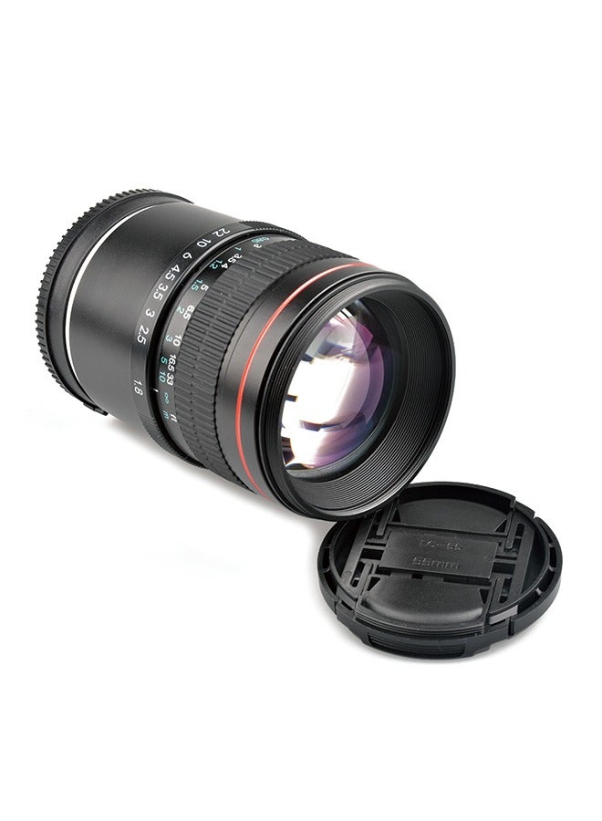 85mm F1.8 Large Aperture Prime Portrait Lens – Full-Frame Manual Focus for Sony E-Mount Mirrorless Cameras