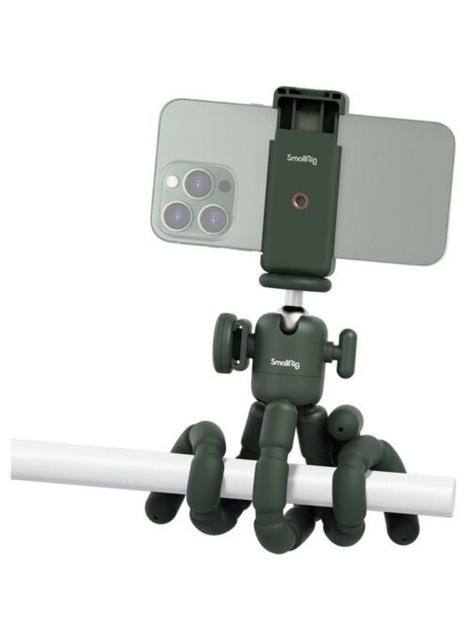 SmallRig Flexible Vlog Tripod Kit With Wireless Control VK-29 (Green) 3991