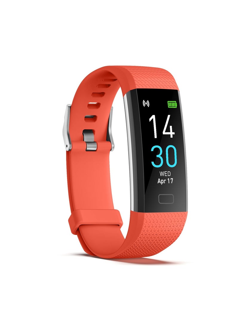 S5 Smart Bracelet, Measures Body Temperature, Blood Pressure, Fitness, Heart Rate, and Steps