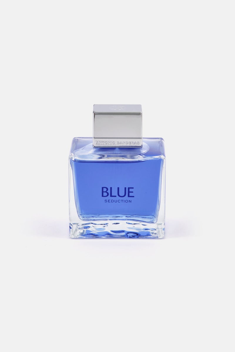 Seduction Eau De Toilet Spray For Men 100 ml, Blue/Transparent