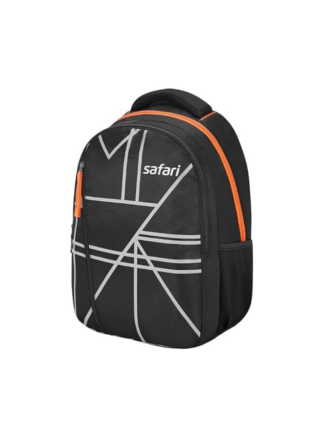 Safari Large Size 32 Ltrs Casual Backpack-Black