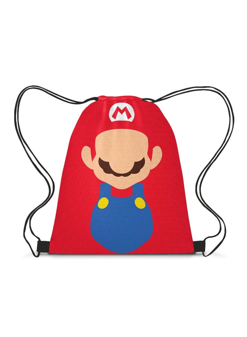 Mario Drawstring Bag Backpack 35*45cm