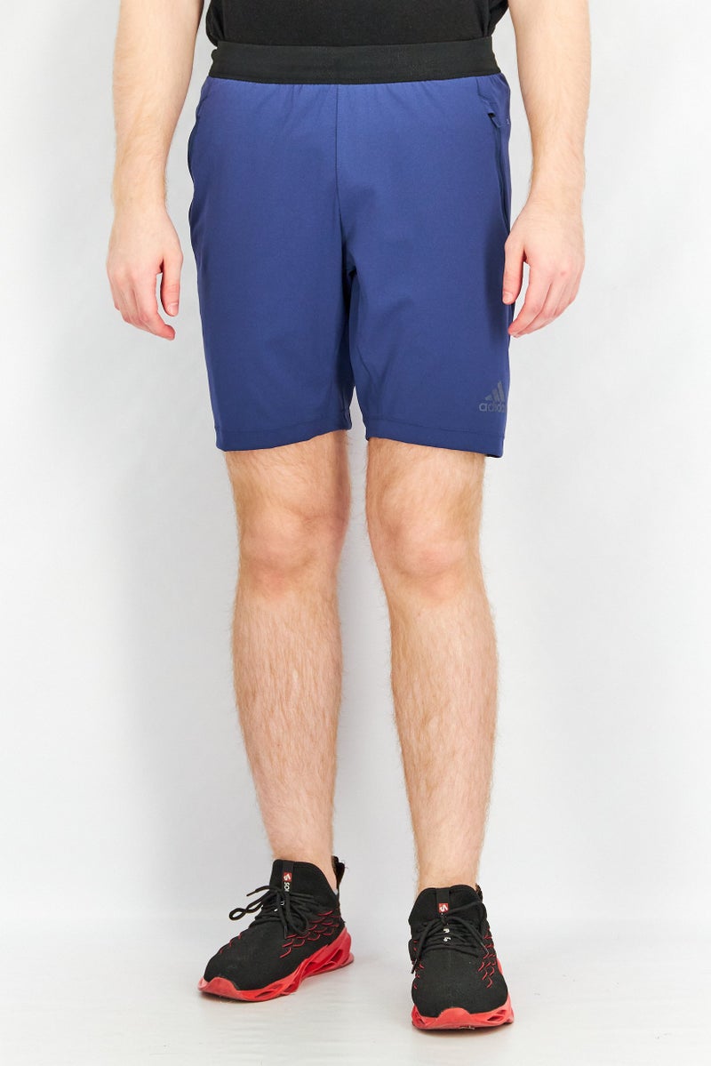 Men Sportswear Fit Training Shorts, Navy