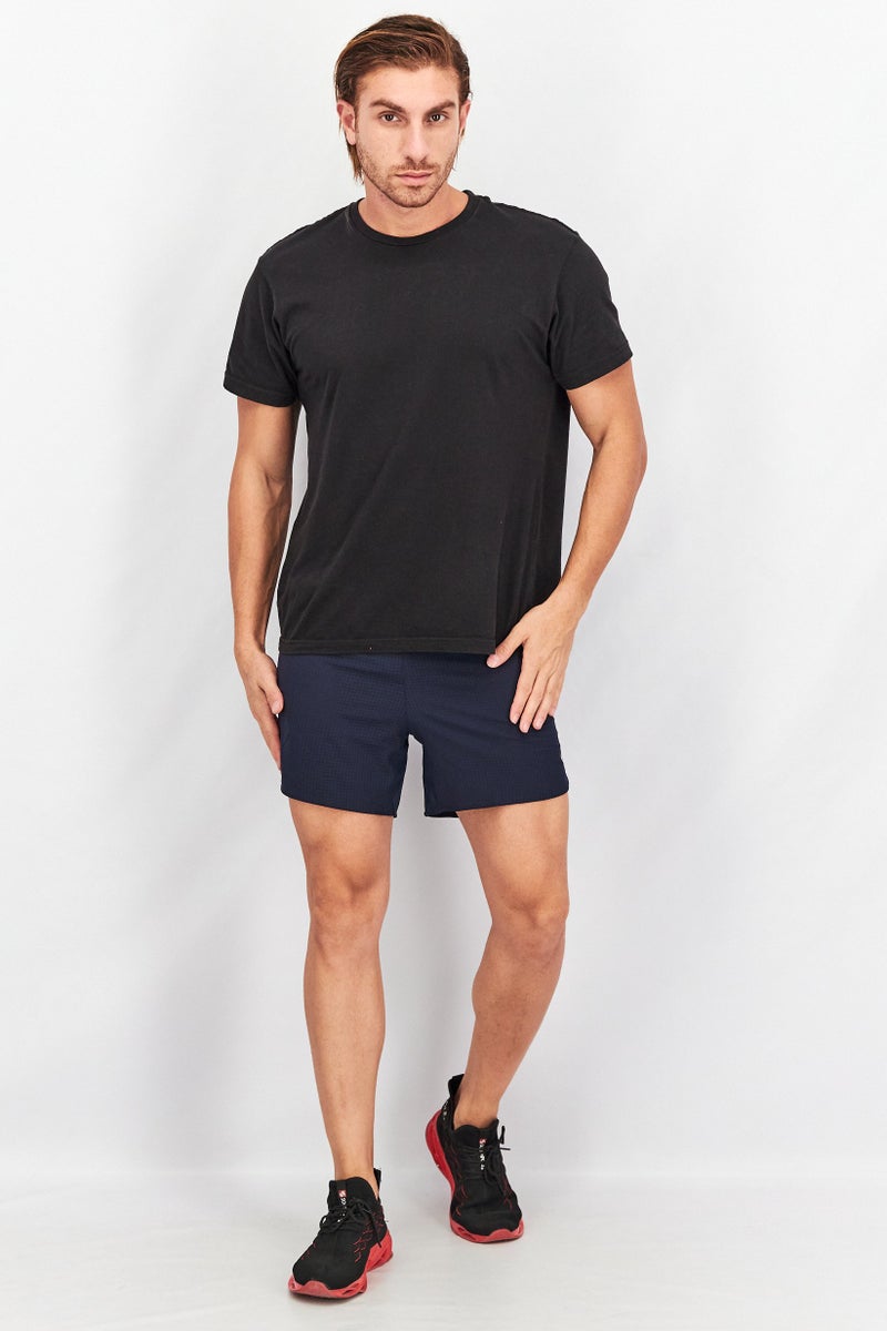 Men Sportswear Fit Running Short, Navy