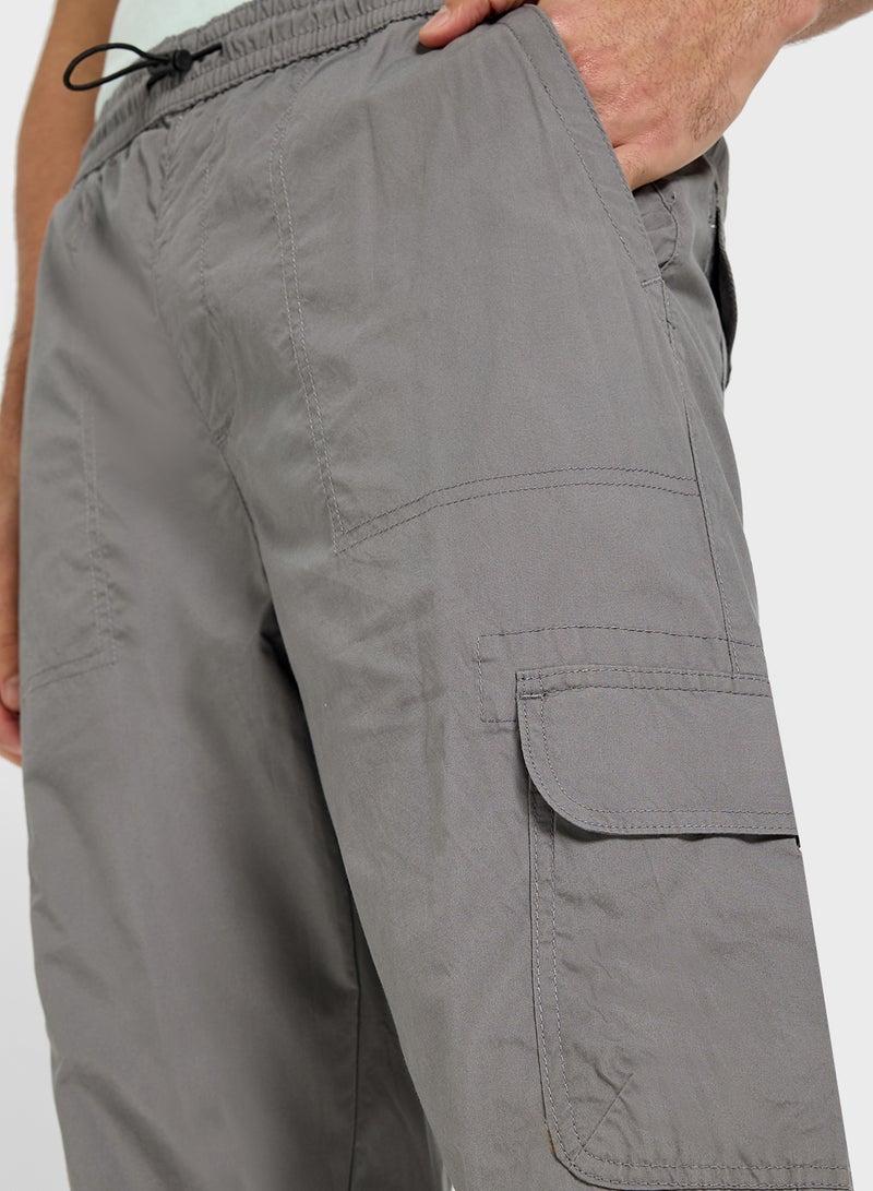 MENS COTTON POPLIN CARGO PANT