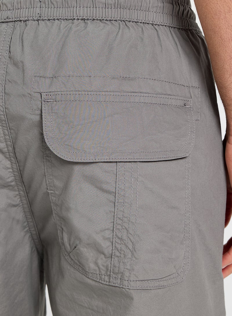 MENS COTTON POPLIN CARGO PANT