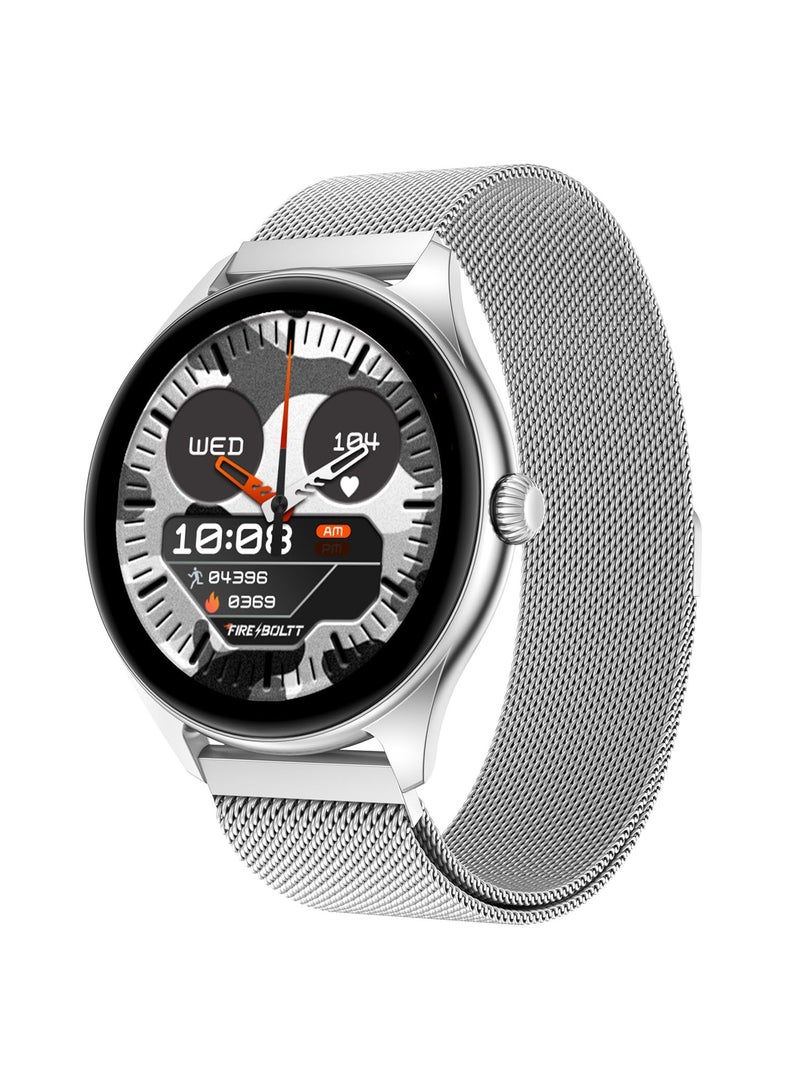 Fire-Boltt Ace Luxury Phoenix AMOLED Stainless Steel Smart Watch 1.43