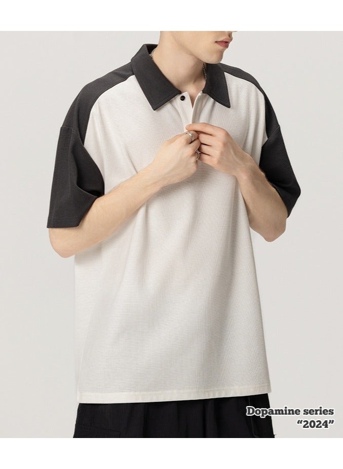 New Men's Casual T-shirt With Short Sleeves