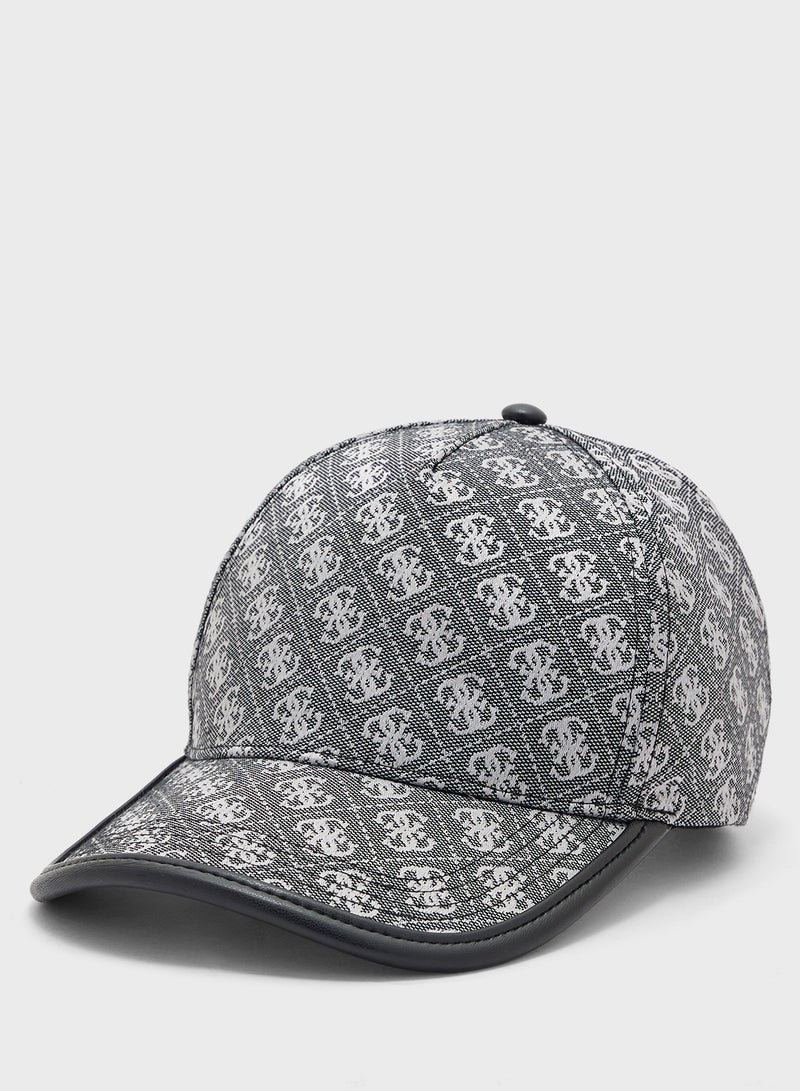 Printed Curved Peak Cap