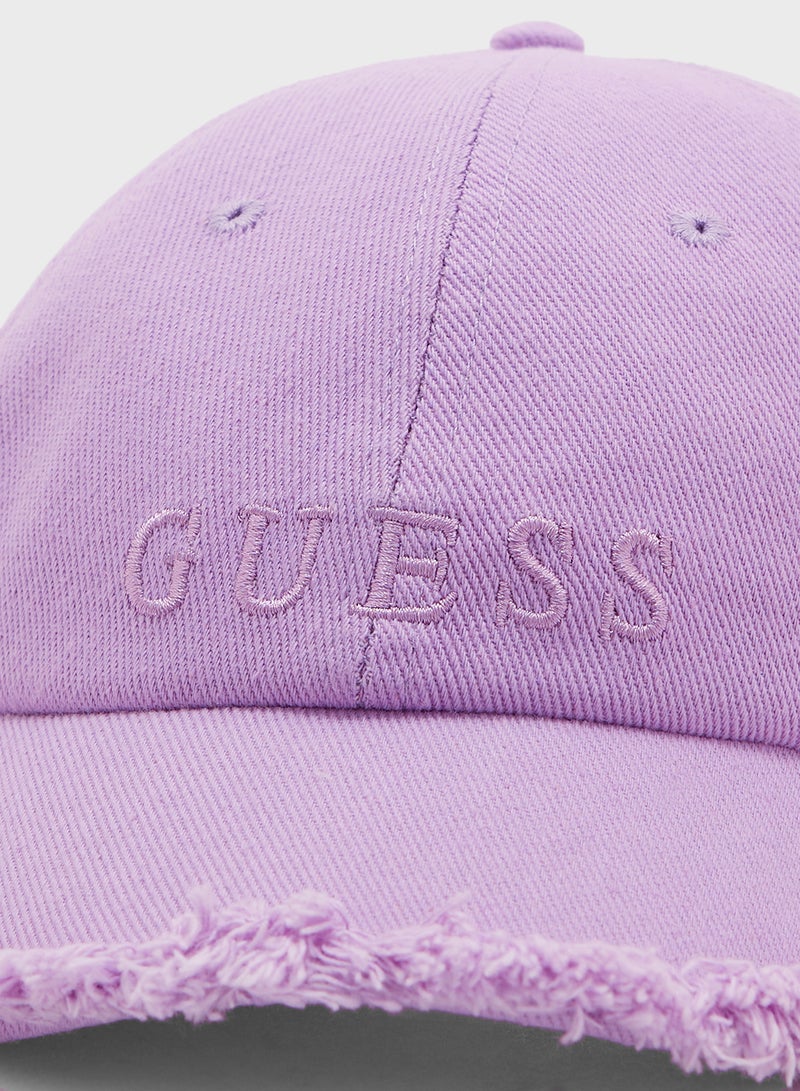 Logo Detailed Curved Peak Cap