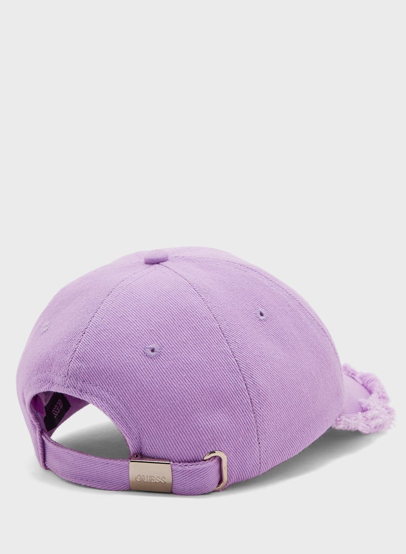 Logo Detailed Curved Peak Cap