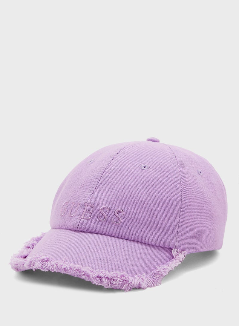 Logo Detailed Curved Peak Cap