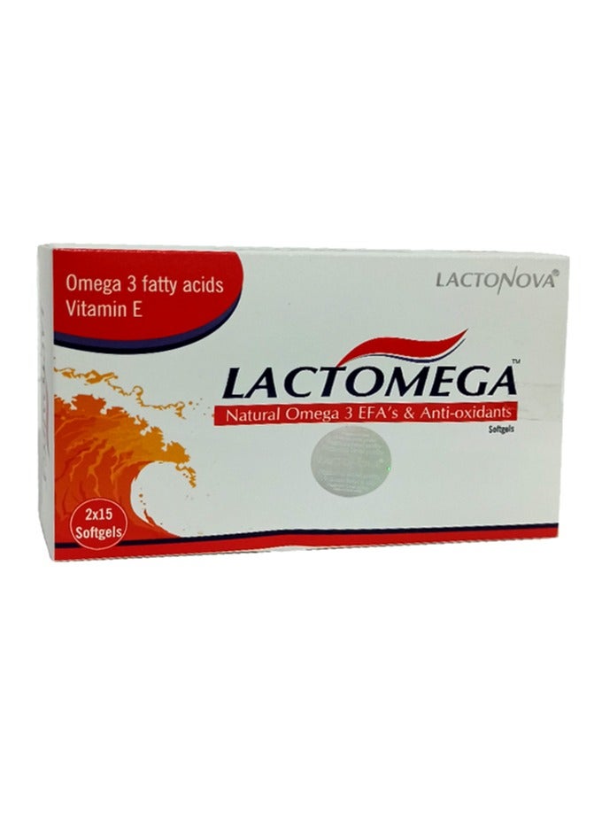 Lactomega Softgels 30'S