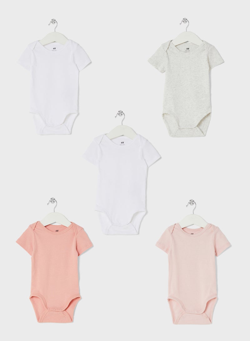 5-Pack Cotton Bodysuits