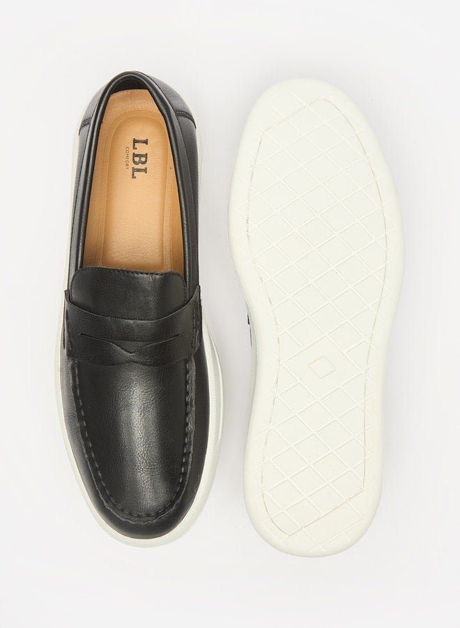 Men's Solid Slip-On Loafers