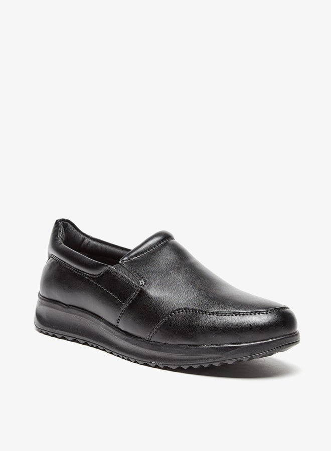 Men's Solid Slip-On Loafers