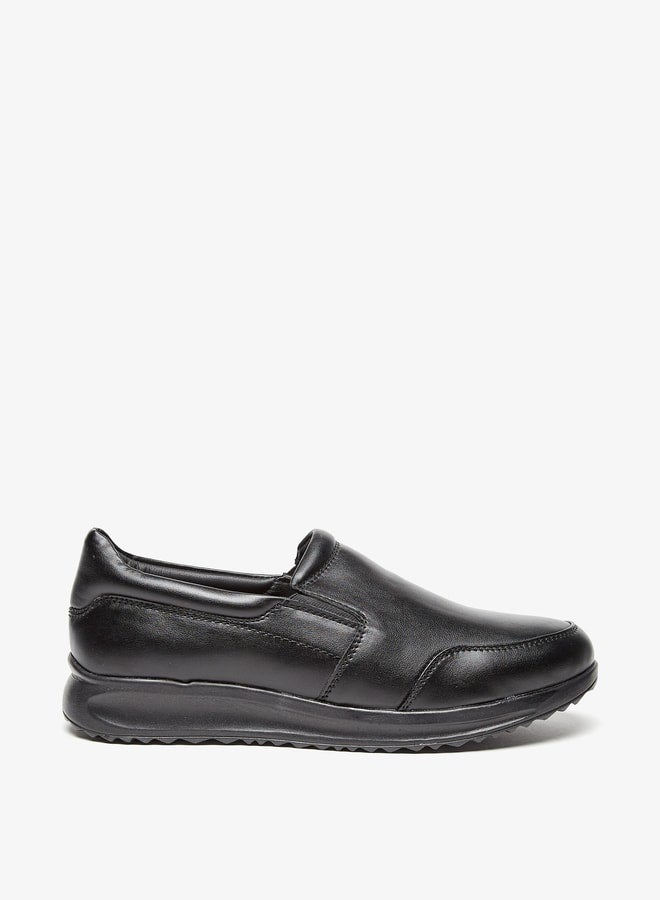 Men's Solid Slip-On Loafers