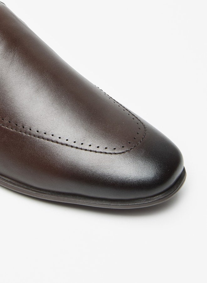 Solid Slip On Loafers