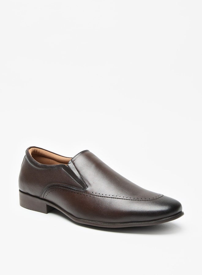 Solid Slip On Loafers