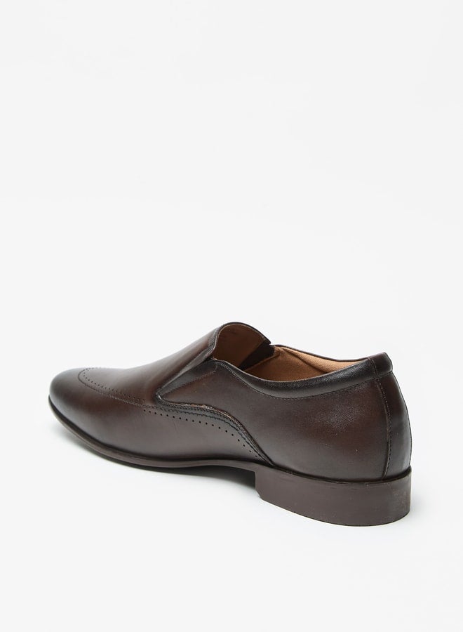 Solid Slip On Loafers