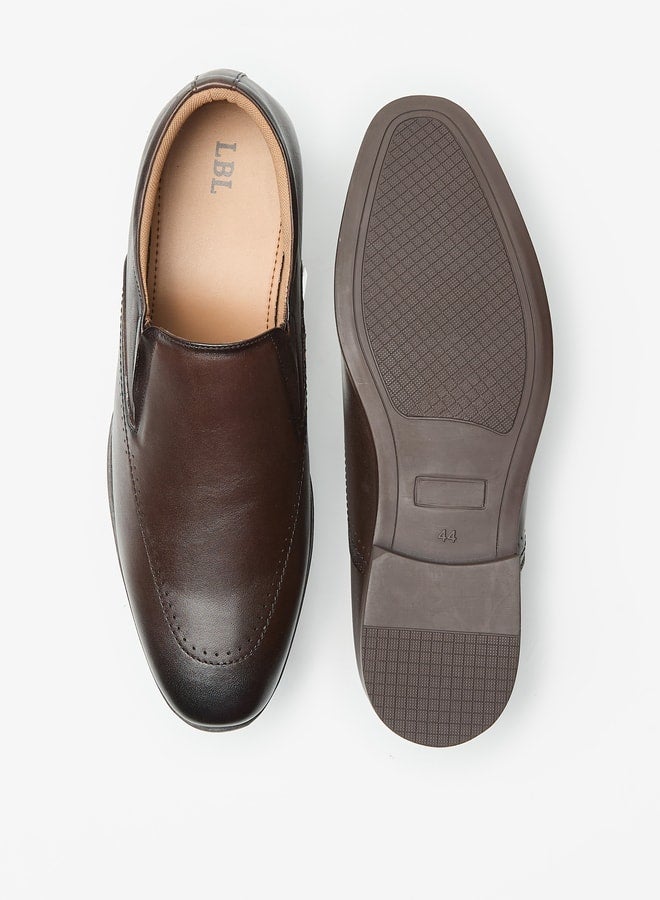 Solid Slip On Loafers