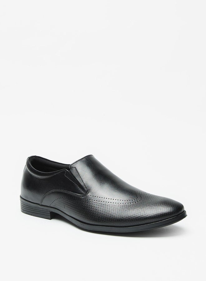 Men's Solid Slip-On Loafers