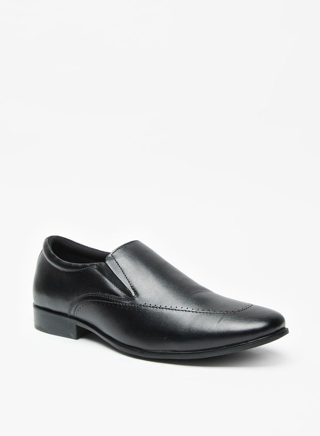 Solid Slip On Loafers