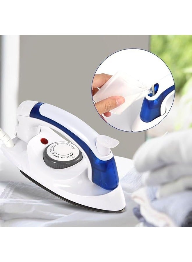 Travel Folding Handel Temperature Iron Portable Powerful Mini Electrical Steam Iron Press (Travel Folding Iron)