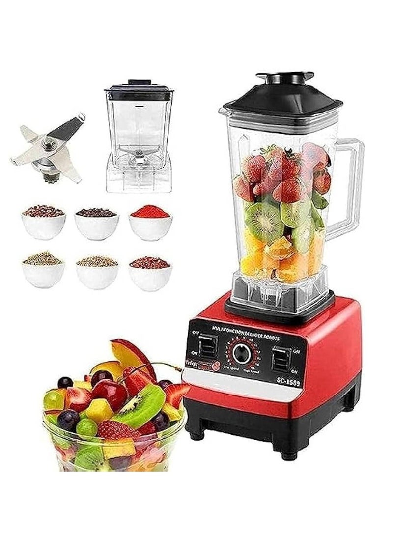 Silver Crest 4500w Heavy Duty Commercial Grade Blender With 1 Jar