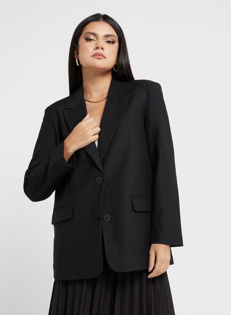 Loose Boyfriend Tailored Blazer