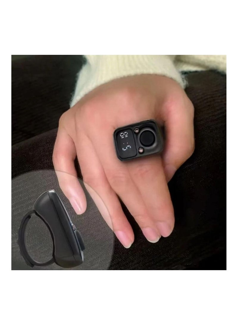 Digital Tasbeeh Ring With LCD Display Screen