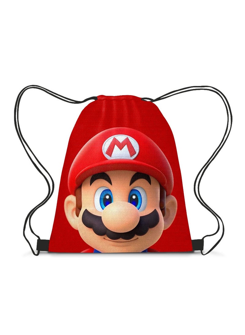 Mario Drawstring Bag Backpack 35*45cm