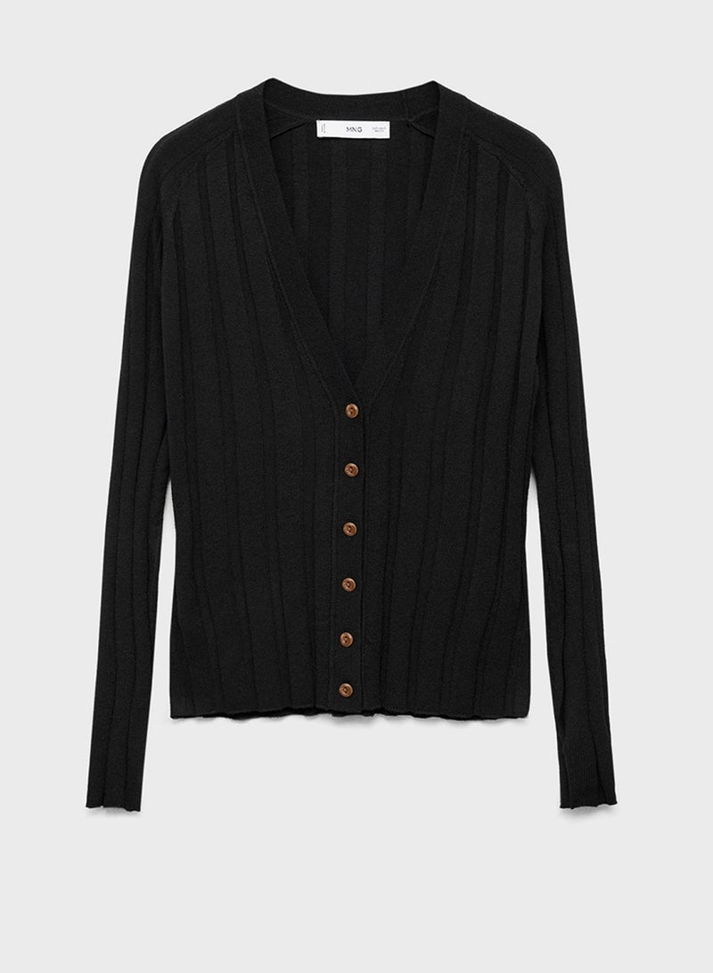 Button Knit Cardigan