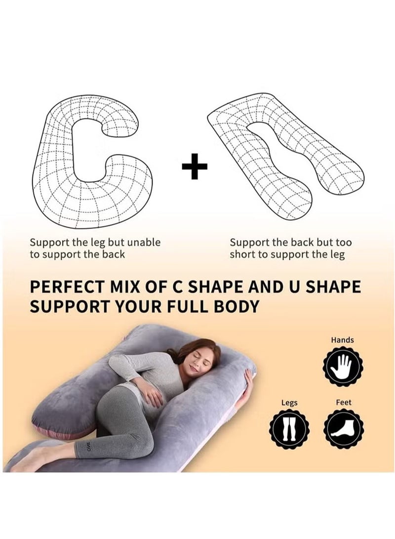 U-Shaped Pregnancy Pillow Full Body Maternity Support PillowU-Shaped Pregnancy Pillow Full Body Maternity Support Pillow