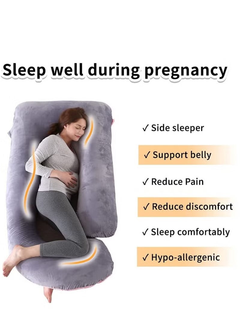 U-Shaped Pregnancy Pillow Full Body Maternity Support PillowU-Shaped Pregnancy Pillow Full Body Maternity Support Pillow