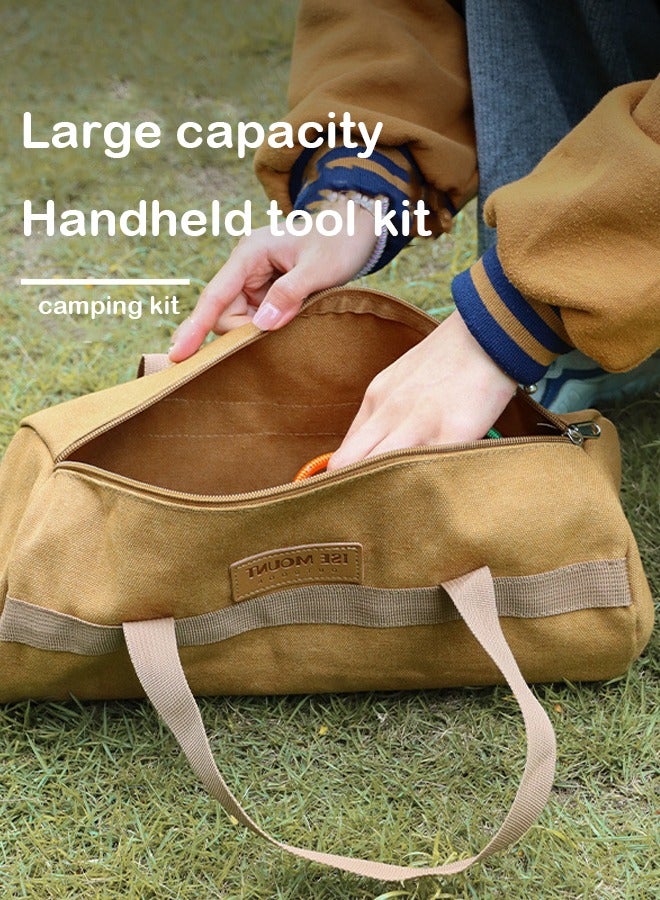 Outdoor Groundnail Bag Camping Kit Hand Pulling Groundnail Storage Bag Sundry Bag Set Camping Storage Bag Sorting Bag